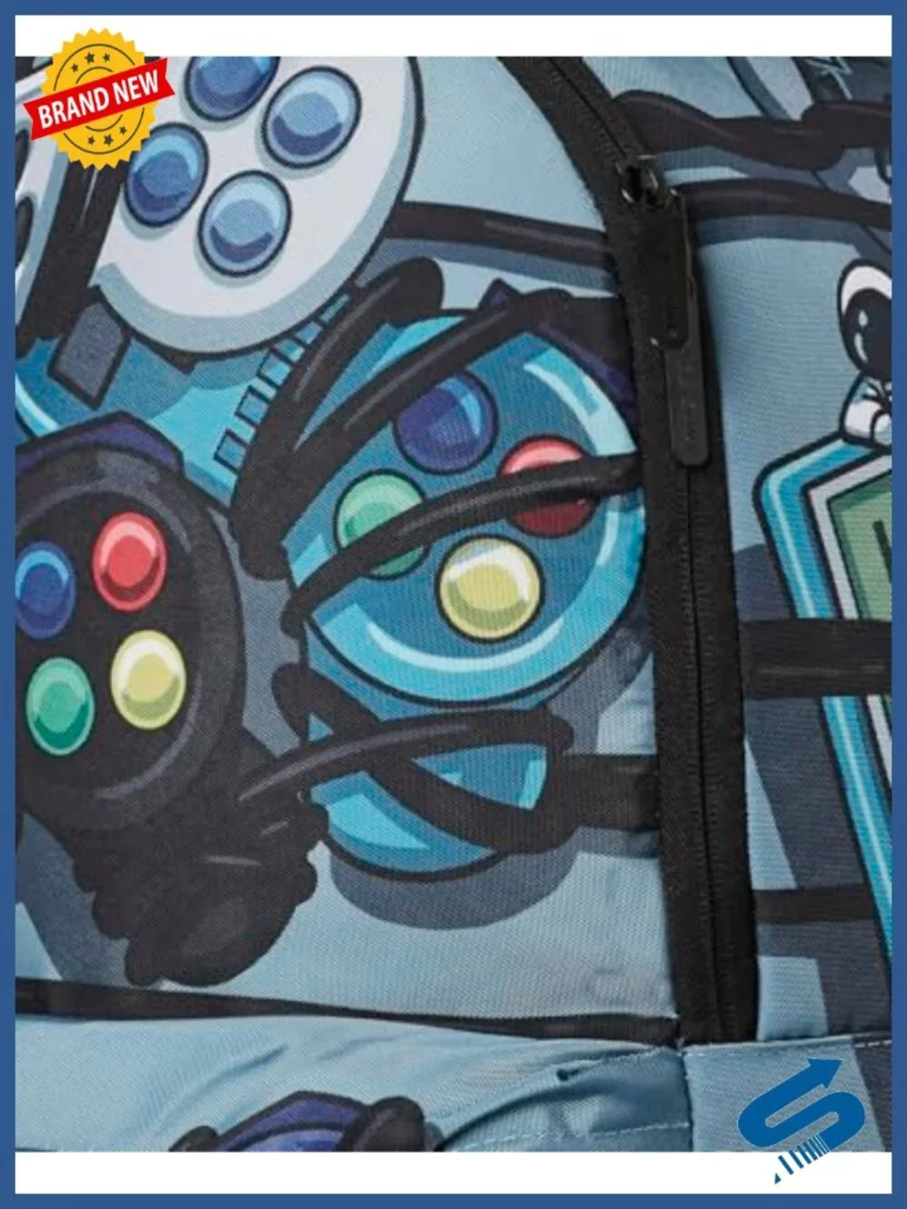 Water-Resistant Laptop Backpack with Padded Straps - Large Work Travel